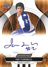 2025 Upper Deck Engrained Icons Ian Turnbull Auto #CA-IT Maple Leafs