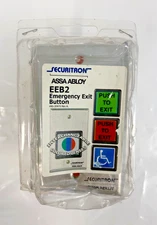 SECURITRON EEB2 Push to Exit Button,Emergency 5LAA1