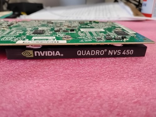 HP NVIDIA Quadro NVS 450 512MB GDDR3 PCI Express 2.0 x16 492187-001 490565-002 - Picture 4 of 5