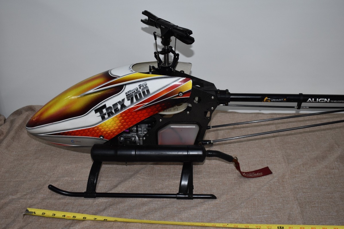 ALIGN アライン TREX-700 ニトロ ラジコン Align T Rex 700 Nitro Pro RC helicopter | eBay