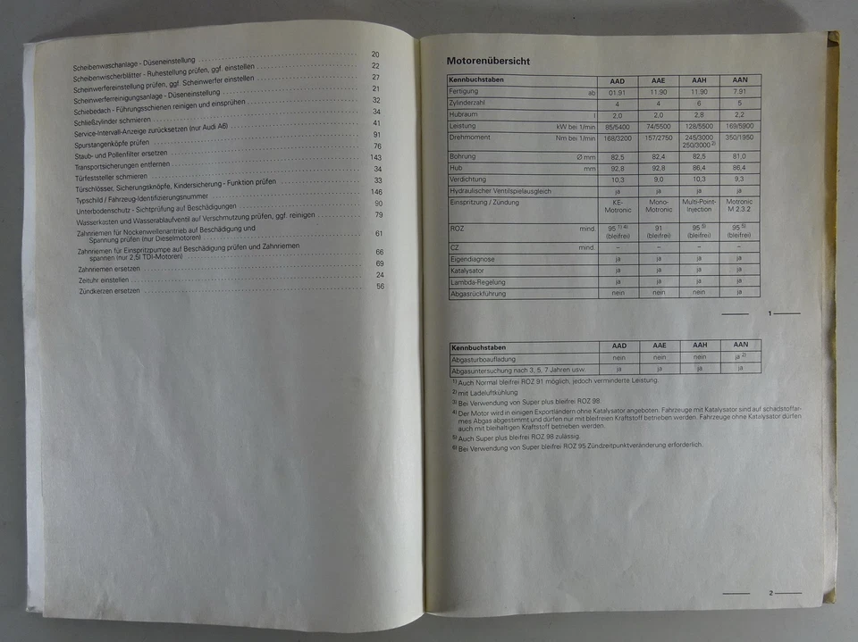 Manual De Taller Nº 54 Mantenimiento En Detalle Audi 100 C4, St. 06/1995 - Imagen 3 de 4