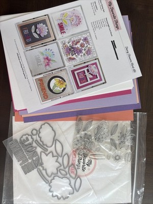 my favorite things Fancy Flowers Card Kit Missing Sweet Tooth Envelopes