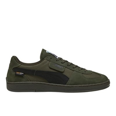 PUMA Super Team Cordura Lace Up  Mens Green Sneakers Casual Shoes 40317301
