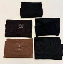 Vintage Seamed/Seamless Mesh Flat Knit Extra Long 5 Pairs