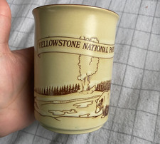 Vintage Yellowstone National Park Mug Monterey Japan