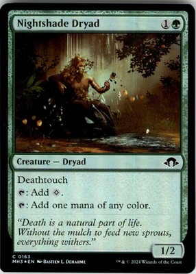 2024 Modern Horizons 3 Nightshade Dryad Draft Innovation/Common #163
