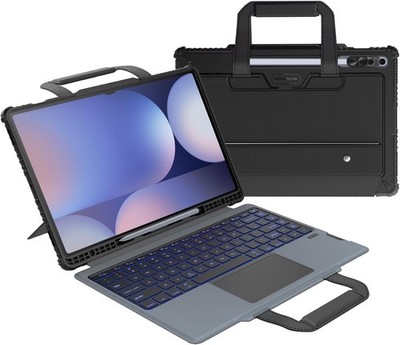 Keyboard Case for Samsung Galaxy Tab S10 Ultra S9 Ultra 14.6 Rugged Trackpad NEW