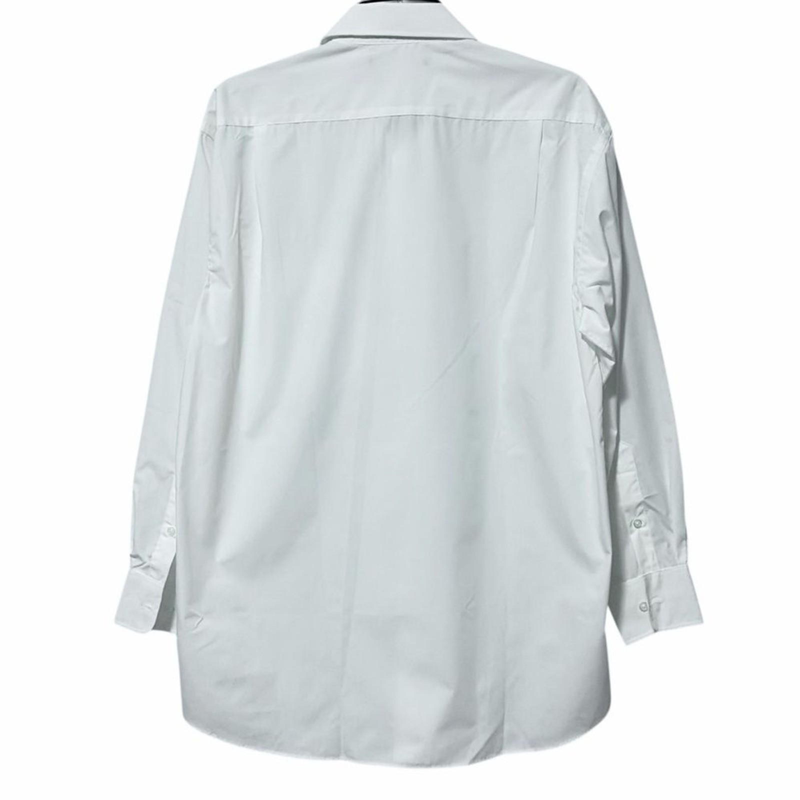 TOMMY HILFIGER NWT White Regular Fit Long Sleeve Button Down Shirt M 15.5 32/33 thumbnail 4