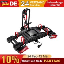 Kupplungs Fahrradträger Heckträger für 2 Fahrräder E-Bikes abklappbar abschließb Kupplungs Fahrradträger Heckträger für 2 Fahrräder E-Bikes abklappbar abschließb
