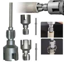 Integrated Internal & External Pipe Threading Tool, Electric Drill Compatible...