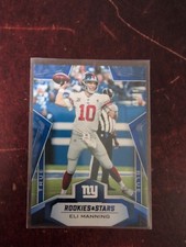 2019 Panini Rookies & Stars - Eli Manning #80 True Blue /49