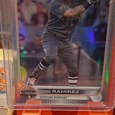 Topps Jose Ramirez Cleveland Guardians Chrome All-Star Game Card Lot 2 2022 MLB