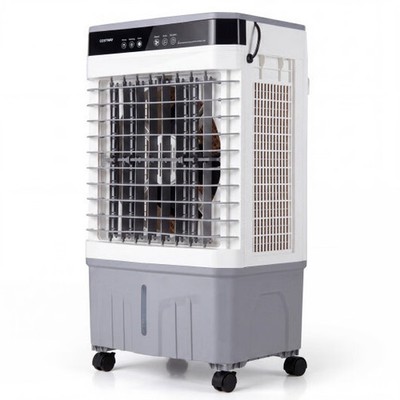 Portable Evaporative Air Cooler 4 Gal Water Tank Swamp Cooler Fan Timer Home New