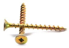 Square Bugle Head #8x 2-1/2" Coarse Thread Exterior Zinc Yellow Screw (2500)