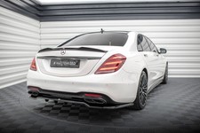 Mittlerer Cup Diffusor Heck Ansatz DTM Look passend f&uuml;r Mercedes S AMG-Line W222