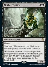 MTG English Nether Traitor NM Normal Time Spiral Remastered