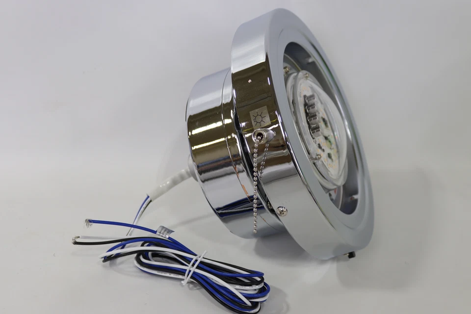 Westinghouse Wengue 30 inch  Chrome Brown Indoor Ceiling Fan LED Light Kit - Image 2 of 4