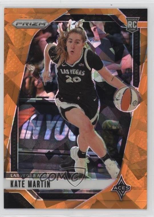 2024 Panini Prizm WNBA Orange Ice Prizm Kate Martin #126 11ba