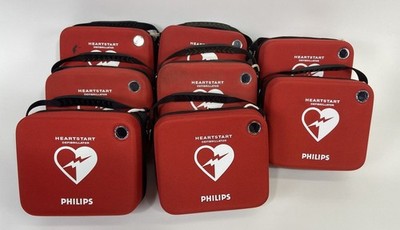 Lot of 8 Philips HeartStart OnSite AED HS1 Carrying Case *Case Only*