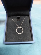 Diamond Circle Pendant