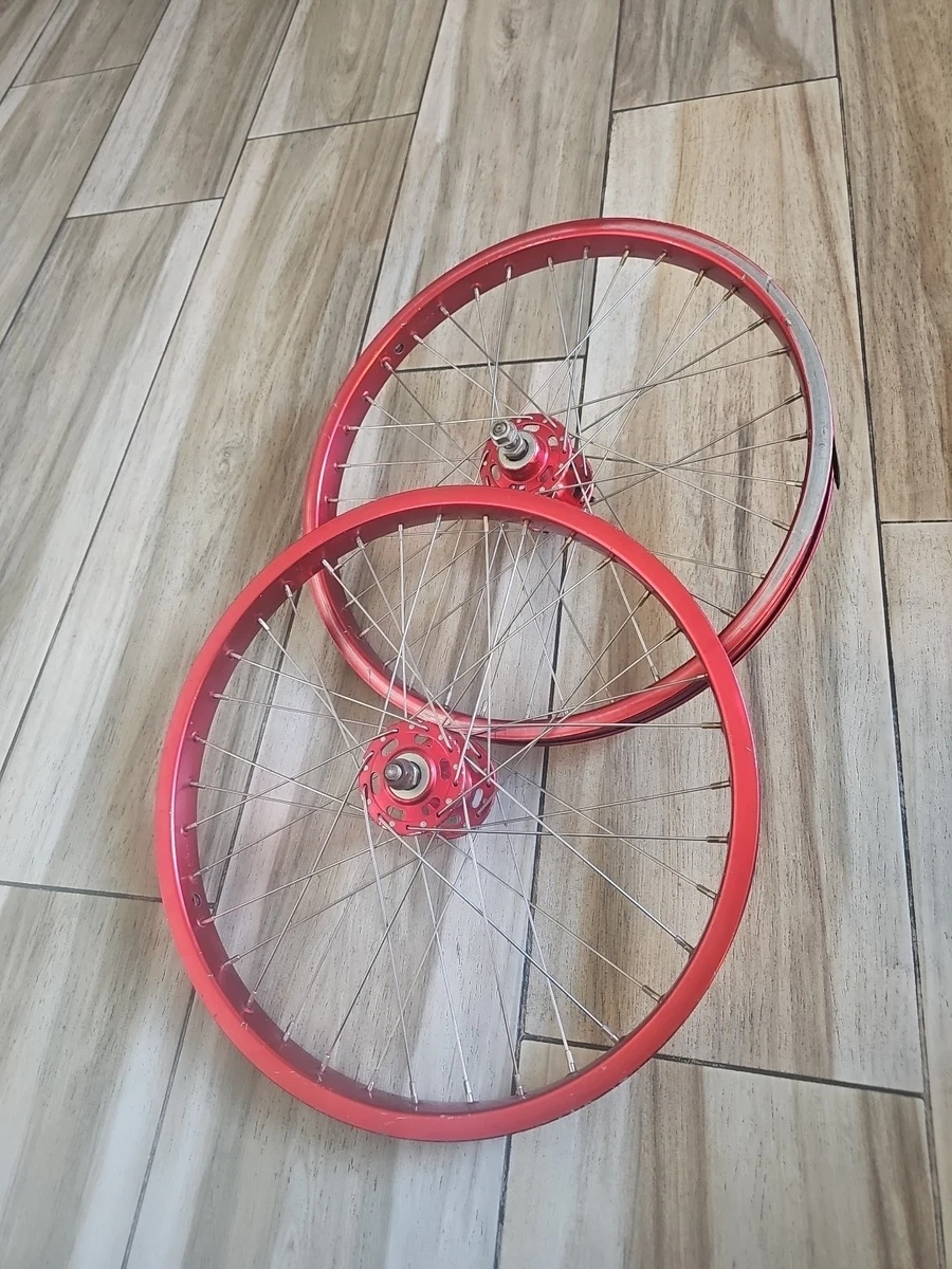 BMX Bike-Old School Red Rim Vintage Bike Parts for sale | eBay