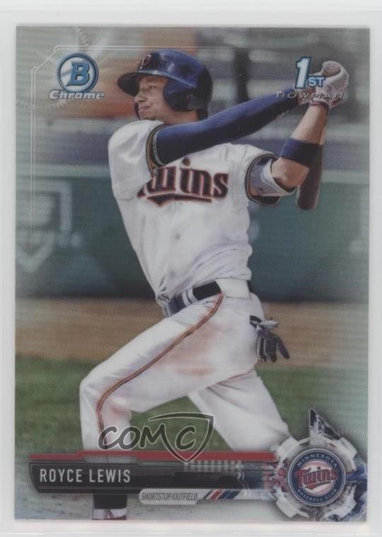 2017 Bowman Draft Chrome Refractor Royce Lewis #BDC-1 0d6s