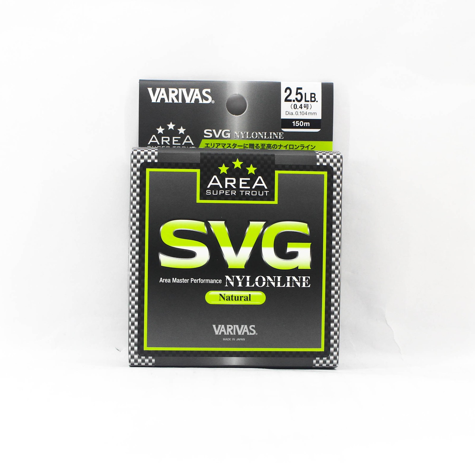 Varivas Nylon Super Trout Area SVG Line 150m 2.5lb (7846)