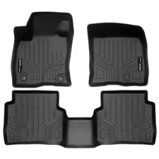 SMARTLINER SA0709/B0709 Front/Rear BLACK Floor Liners Lincoln Corsair