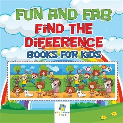 Fun and Fab Find the Difference Books for Kids (Paperback or Softback)
