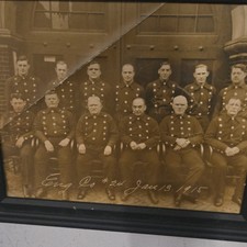 Engine Company #24 Firefighters Fire Engine Photographs 1915 Firefighting Rescue