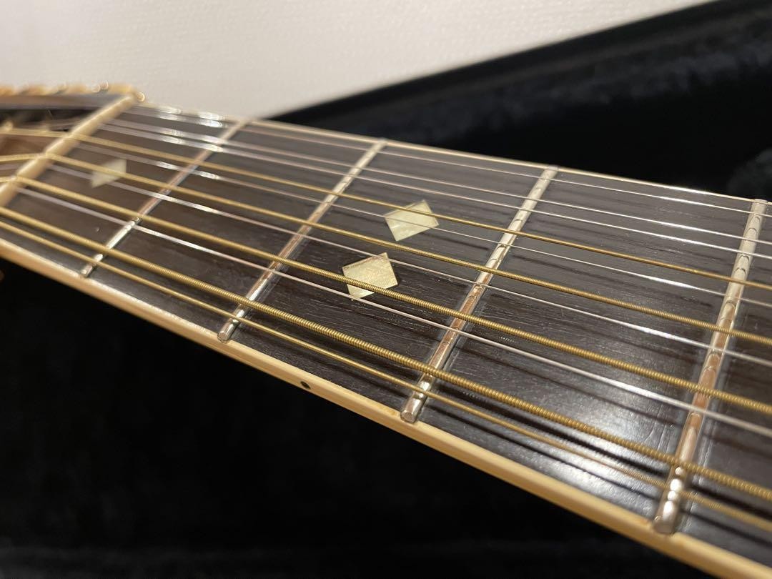 Acoustic Electric Guitar Ovation 1618 Sunburst 12-string USA with