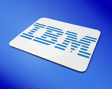 IBM Retro Geschenk Mauspad 