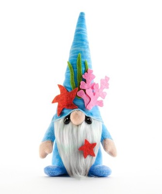 HUG Feel Love Plush Gnome ''REEF'' Corals ''Save the Seas'' Keep Ocean Clean 10''
