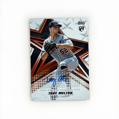 #ad 2026 Topps Baseball Series 1 Baseball Stars Rookie Auto Troy Melton #BSA TME $18.49