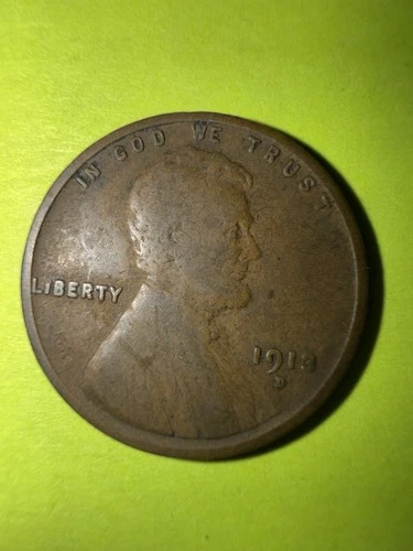 1913-D Lincoln Wheat Penny Cent -VG