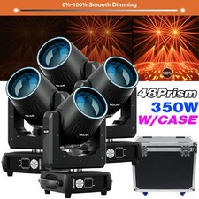 350W LED 48Prism Moving Head Light Beam Stage DMX Spot Disco Party DJ Lighting