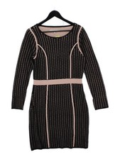 FWM (Fenn Wright Manson) Bodycon Mini Dress UK12 in Black