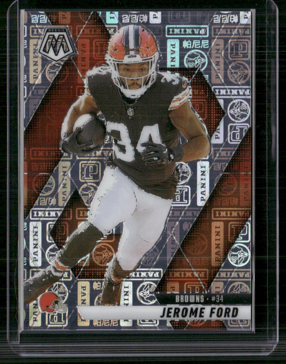 2025 Panini Mosaic #4 Jerome Ford Silver Knight #/149