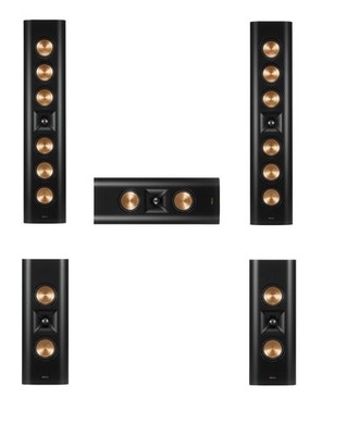 Klipsch RP-640D/RP-240D 5.0-Heimkino / Wandlautsprecher