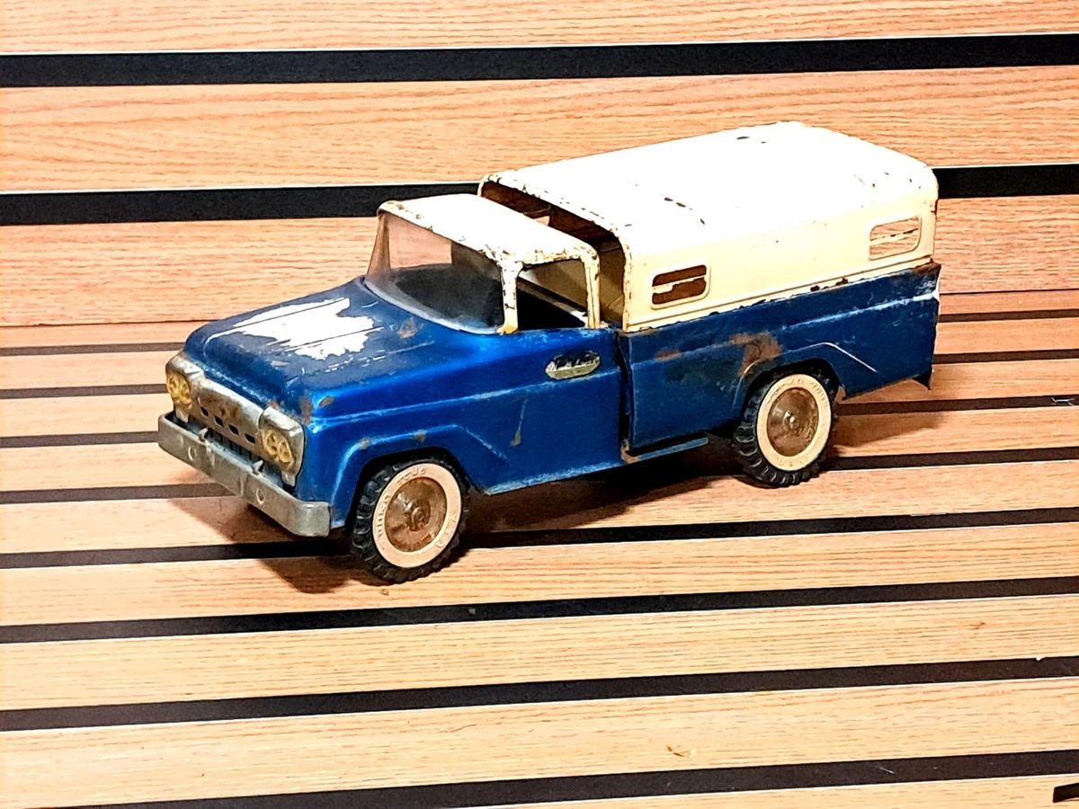 Tonka Blue 1960 Vehicle Year Vintage Manufacture Diecast Cars