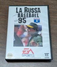 La Russa Baseball 95 (Sega Genesis, 1994) Game & Case