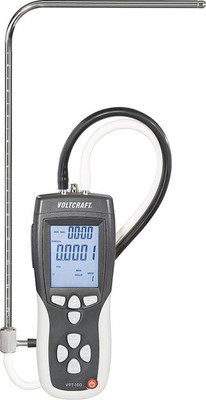 Voltcraft VPT-100 5 bis 80 m/s Anemometer Messbereich Druck: ±5000 Pa Messgerät