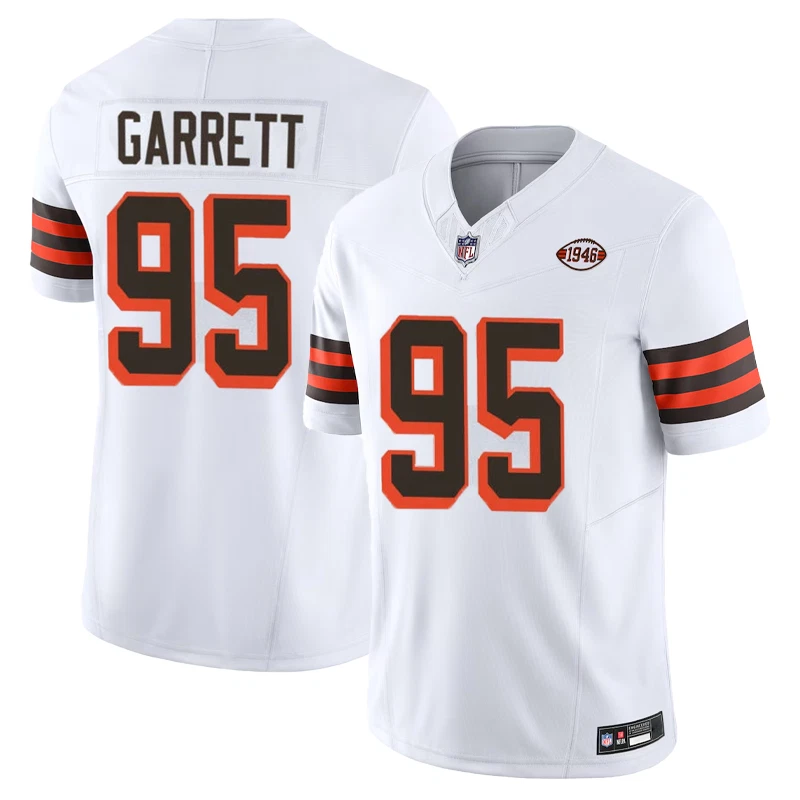 Men's Brownss #95 Myles Garrett Collection Jersey