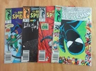 Lot of *4* Newsstand AMAZING SPIDER-MAN: #282/Key!, 291, 295, 297 (FN++)