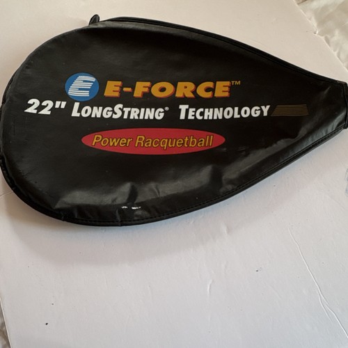 E-Force Bedlam Racquetball Racquet 22" LongString Technology with Cover