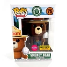 Funko Pop! Ad Icons Smokey Bear Flocked #75 Vinyl Figure Hot Topic Exclusive