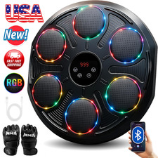 2026 Upgraded Smart Music Boxing Machine 12 Training Modes w/Boxing Gloves Music