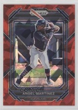 2023 Panini Prizm Red Ice Prizm Angel Martinez #99 6ks