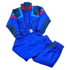 Vintage Sergio Tacchini One Piece Ski Snowboard Suit 90s Retro Womens Medium