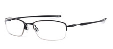 OAKLEY Transistor 22-215 54mm Polished Black Half-Rim Titanium Eyeglasses Frames
